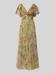 Abendkleid aus Tüll mit V-Ausschnitt von Lace & Beads - 1