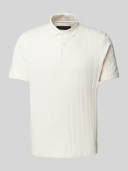 Regular Fit Poloshirt aus Baumwoll-Mix-Jersey mit breiter Rippstruktur von Marc O'Polo - 20