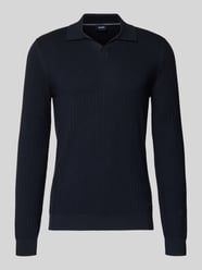 Sweter z dzianiny z wykładanym kołnierzem model „Galdino” od JOOP! COLLECTION - 35