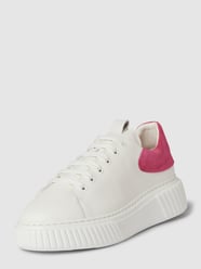 Sneaker mit Kontrastbesatz Modell 'SVEA' von Marc O'Polo Weiß - 39