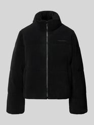 Relaxed Fit Steppjacke in Teddy-Optik Modell 'GEORGIA' von PEGADOR - 2