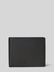 Portemonnaie aus Leder Modell 'BILLFOLD' von Strellson Schwarz - 13