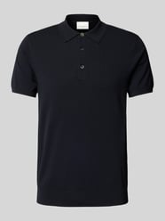 Regular Fit Poloshirt mit elastischen Abschlüssen von Profuomo - 2