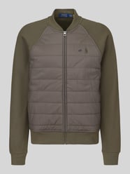 Regular Fit Strickjacke mit gestepptem Frontpanel von Polo Ralph Lauren - 48