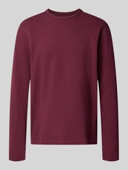 Longsleeve met structuurpatroon en ronde halslijn van MCNEAL - 46