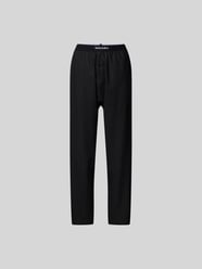 Stoffhose mit elastischem Logo-Bund von black palms - 5