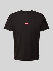 Relaxed Fit T-Shirt mit Label-Patch von Levi's® Schwarz - 5