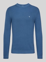 Sweter z dzianiny z naszywką z logo od Calvin Klein Jeans - 14