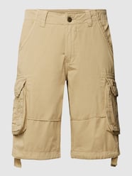 Bermudas mit Cargotaschen Modell 'JET' von Alpha Industries Beige - 1