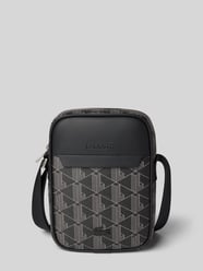 Torba camera bag ze wzorem z logo od Lacoste - 22
