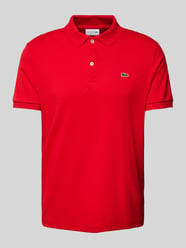 Regular Fit Poloshirt mit Label-Detail von Lacoste Rot - 9