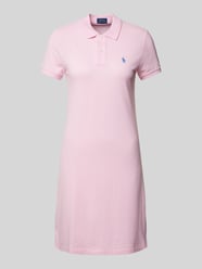 Polokleid mit Logo-Stitching von Polo Ralph Lauren Rosa - 1