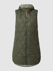 Steppweste mit Kapuze  von camel active Grün - 31