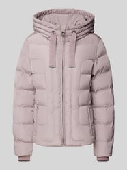 Shaped Fit Steppjacke mit Kapuze Modell 'BELVITINI SHORT' von Wellensteyn Pink - 11