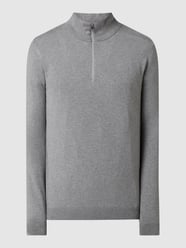 Bluza z kołnierzem z bawełny pima model ‘Berg’ od Selected Homme - 35