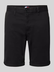 slim fit chino-shorts van katoenmix van Tommy Jeans - 35