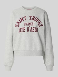 Oversized sweatshirt met labelprint, model 'MERLE' van JJXX - 28