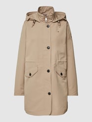 Parka mit Label-Stitchings von Tommy Hilfiger Beige - 4