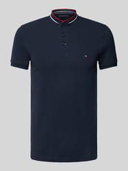 Slim Fit Poloshirt mit Stehkragen Modell 'MAO' von Tommy Hilfiger - 21