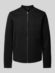 Regular Fit Blouson mit Viskose von Tom Tailor Schwarz - 37