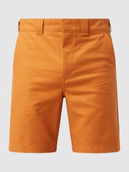 Korte chino van katoen, model 'Cobden' van Dickies Oranje - 42