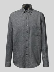 Regular Fit Freizeithemd mit Button-Down-Kragen von HECHTER PARIS Grau - 16