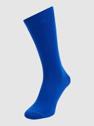 Socken aus Baumwoll-Elasthan-Mix  von Von Jungfeld Blau / Türkis - 40