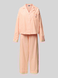 Pyjama mit Logo-Stitching von Polo Ralph Lauren Orange - 1