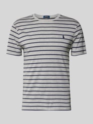 T-shirt z wyhaftowanym logo od Polo Ralph Lauren - 2