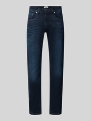 Straight Fit Jeans aus elastischem Baumwoll-Mix Modell 'Lyon' von Pierre Cardin - 18