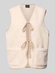 Regular fit gilet in teddybontlook, model 'CLEO' van Vero Moda - 30