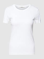 T-Shirt mit Rundhalsausschnitt von Esprit Weiß - 11