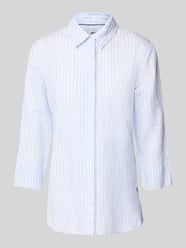 Regular Fit Leinenbluse mit 3/4-Arm Modell 'Vickie' - kg_46 von Brax - 45