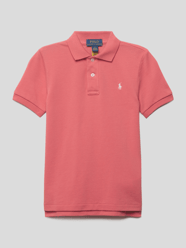 Poloshirt met logostitching van Polo Ralph Lauren Kids Rood - 23