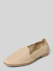 Mocassins met blokhak van Tamaris Beige - 14
