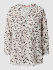 Blouseshirt van katoen, model 'Anna'  van Broadway NYC Wit - 39