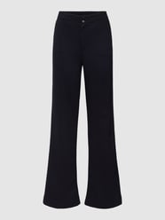 Sweatpants mit seitlichen Eingrifftaschen von Emily Van den Bergh Blau - 8