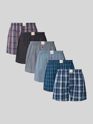 Boxershorts im 6er-Pack mit Label-Patch von Phil&Co. - 20