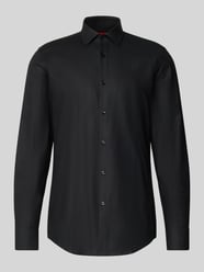 Koszula biznesowa o kroju slim fit z czystej bawełny Model 'KENNO' od HUGO - 32