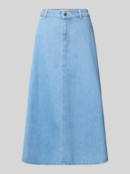 Spódnica maxi w stylu denim z domieszką lyocellu od COMMA - 26