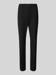 Spodnie materiałowe o kroju slim fit w kant od Christian Berg Woman Selection - 25