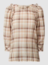 Blusenshirt mit 3/4-Arm von MOS MOSH Braun - 44