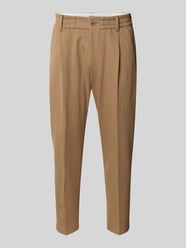 Stoffhose mit elastischem Bund von Drykorn Beige - 48