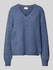 Gebreide pullover met extra brede schouders, model 'BELUNA' van Vila - 41