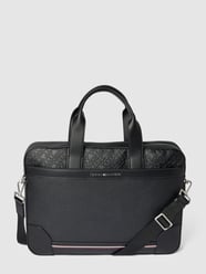 Laptoptasche mit abnehmbarem Riemen Modell 'CENTRAL' von Tommy Hilfiger Schwarz - 12
