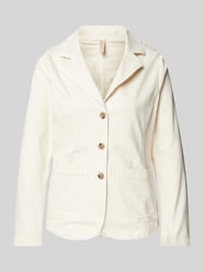 Blazer mit aufgesetzten Taschen Modell 'ERNA' von Soyaconcept Beige - 36