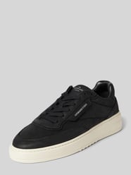 Leren sneakers met labeldetail van Copenhagen - 32