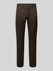 Modern Fit Chino im 5-Pocket-Design Modell 'Cordoba' von bugatti Braun - 6