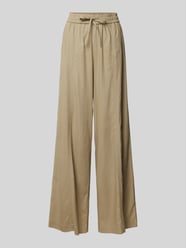 Stoffhose aus Viskose-Mix mit elastischem Bund Modell 'izza' von Gestuz Beige - 12