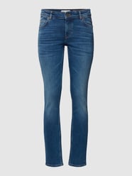 Jeans mit Label-Patch Modell 'Alby' von Marc O'Polo Blau - 25